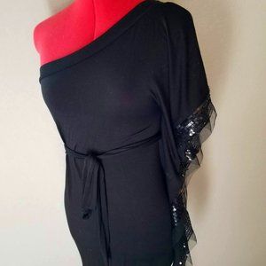 TwentyOne One Shoulder Black Dress/Top